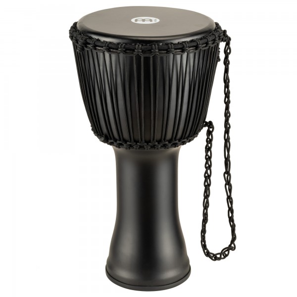 MEINL Percussion Travel Series Djembe - 12" Phantom Black Goat Head (PADJ4-L-G)