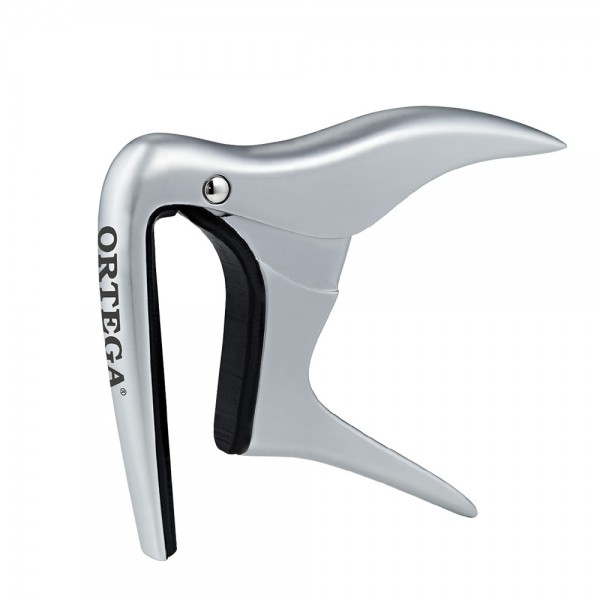 ORTEGA Curved Guitar Capo - Chrome (OCAPOCV-CR)