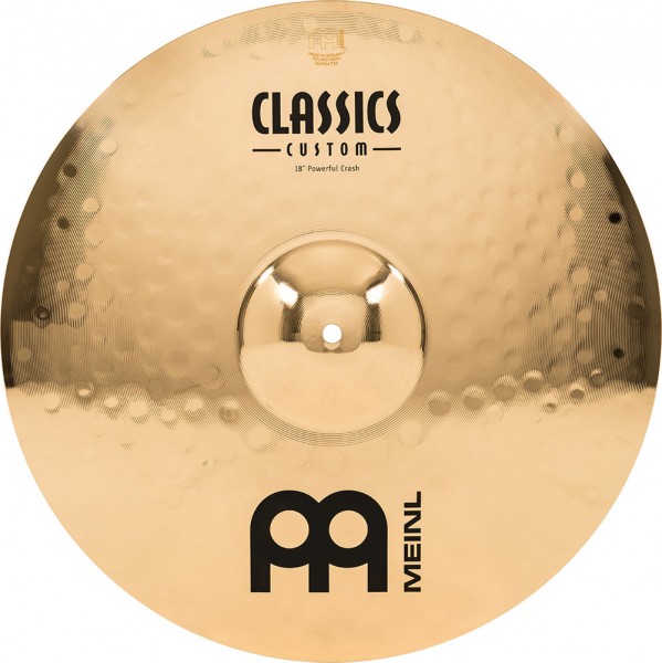 MEINL Cymbals Classics Custom Powerful Crash - 18" Brilliant Finish (CC18PC-B)