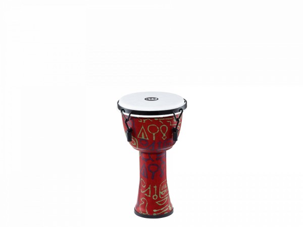 MEINL Percussion Travel Series Djembe - Pharao's Script, Small - Synthetic Head (PMDJ1-S-F)
