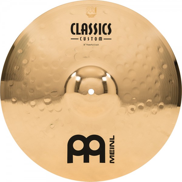 MEINL Cymbals Classics Custom Brilliant Powerful Crash - 16" (CC16PC-B)