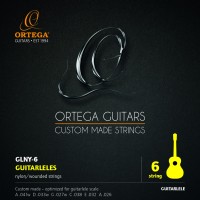 ORTEGA Guitarlele Strings - 420 - 440mm Scale 6pcs. (GLNY-6)