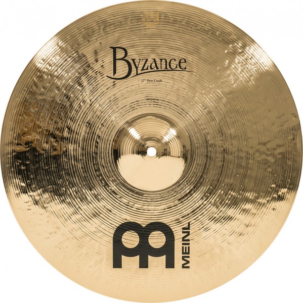 MEINL Cymbals Byzance Brilliant Thin Crash - 17" (B17TC-B)
