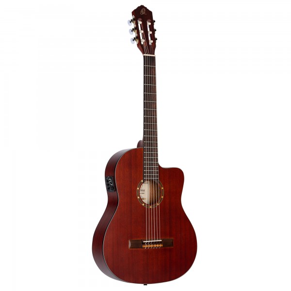 ORTEGA Family Series 4/4 Classical Slim Neck Guitar 6 String - Mahogany Natural + Gig Bag (RCE125MMSN)