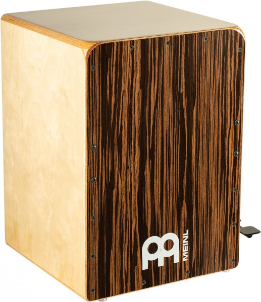 MEINL Percussion Bass Series Ebony Bass Foot Switch Cajon (JBC6EY)