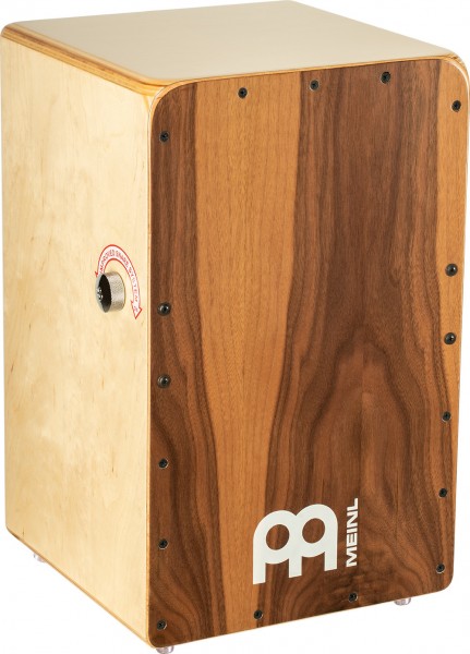 MEINL Percussion Snarecraft Professional Series Cajon 100 - Walnut (SCP100WN)