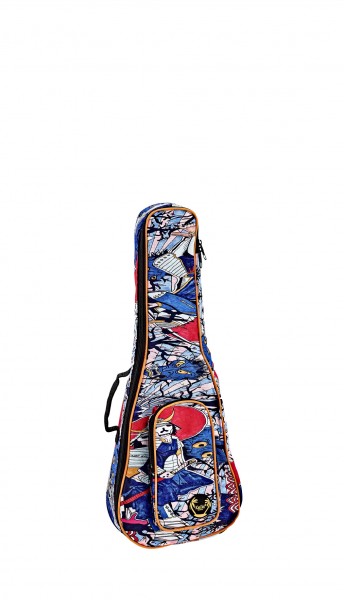 KEIKI Designer Series Tenor Ukulele Bag - Samurai (KUB-SR-TE)