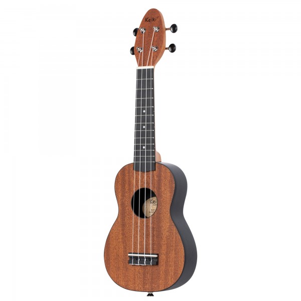 KEIKI K2 Series Soprano Ukulele Lefty Set - Agathis / Mahogany Natural (K2-MAH-L)