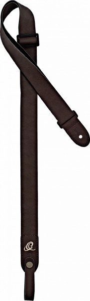 ORTEGA Vegan Series Ukulele-Strap - Brown + Bonus CONNECT-XX (OSVU-BR)