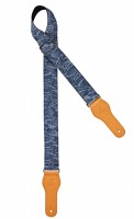 ORTEGA Spring Series Guitar Cotton Strap - Blue Jean (OCS-350)