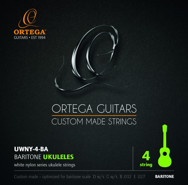 ORTEGA Strings - for Bariton-Ukulele (UWNY-4-BA)