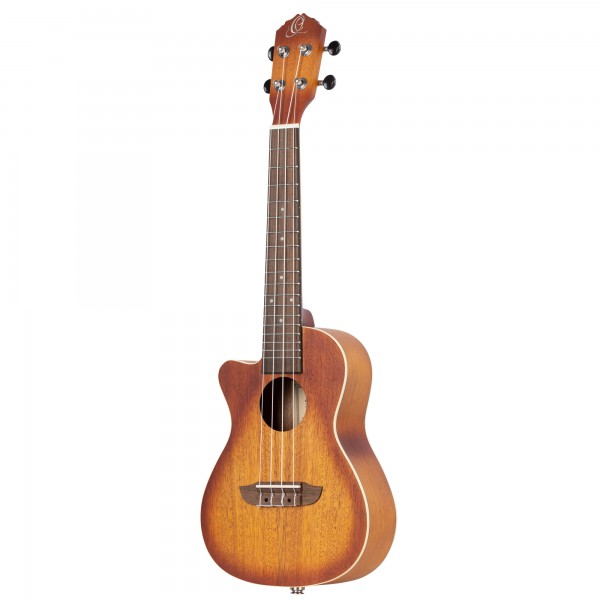 ORTEGA Earth Series Concert Preamp Ukulele 4 String Lefty - Sunburst (RUDAWN-CE-L)