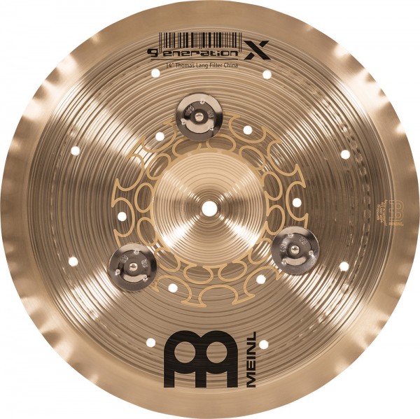 MEINL Cymbals Generation X Jingle Filter China - 14" (GX-14FCH-J)