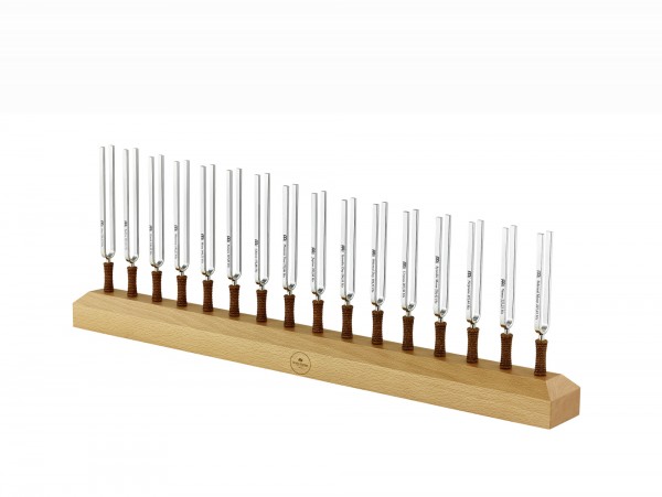 MEINL Sonic Energy Planetary Tuned Tuning Forks Complete Set-up - Content: 16 Tuning Forks, including Stand (TF-SET-16)