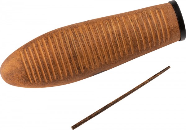 MEINL Percussion Hand Percussion Fiberglass Güiro - Brown (GU7BR)
