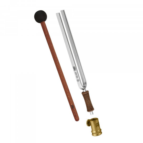 Bundle Tuning Fork "Flower of Life" - Tuning Fork, Vibration Foot and Mallet - 128 Hz (TF-FOL-BUNDLE)