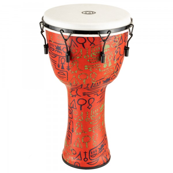 MEINL Percussion Travel Series Djembe - Pharao's Script, Extra Large - Synthetic Head (PMDJ1-XL-F)