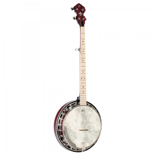 ORTEGA Falcon Series Banjo 5 String - Maple Fire Red + Bag (OBJE400TFR)