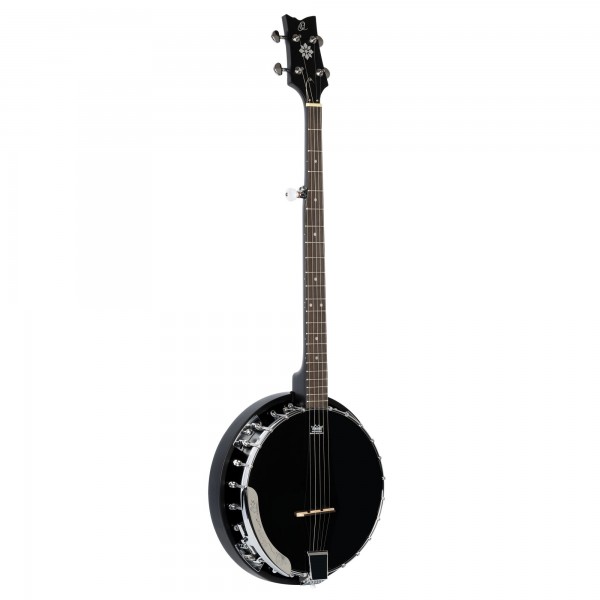 ORTEGA Raven Series Banjo 5 String - Mahogany Black + Bag (OBJ250-SBK)