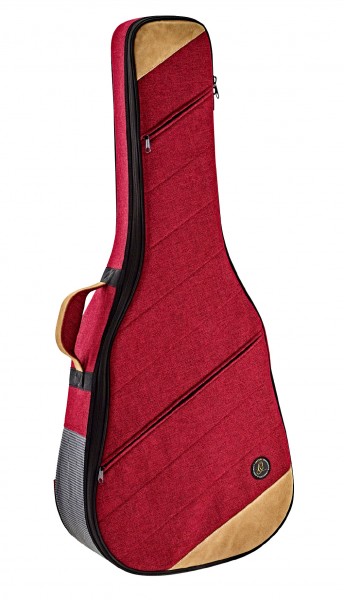 ORTEGA Dreadnought-Guitar-Soft-Case - Bordeaux Wine (OSOCADN-BX)