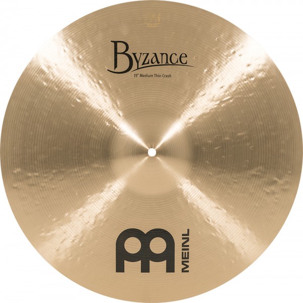 MEINL Cymbals Byzance Traditional Medium Thin Crash - 19" (B19MTC)