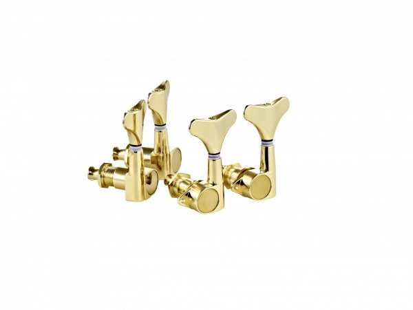 ORTEGA 2+2 Bass Tuning Machines - Gold (OTMEB22-GO)