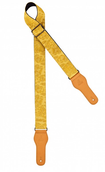 ORTEGA Spring Series Guitar Cotton Strap - Sun Jean (OCS-330)