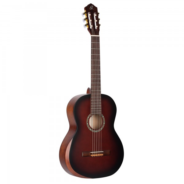 ORTEGA Student Series Pro DeLuxe 4/4 Classical Guitar 6 String - Solid Spruce / Catalpa Bourbon Fade (R55DLX-BFT)