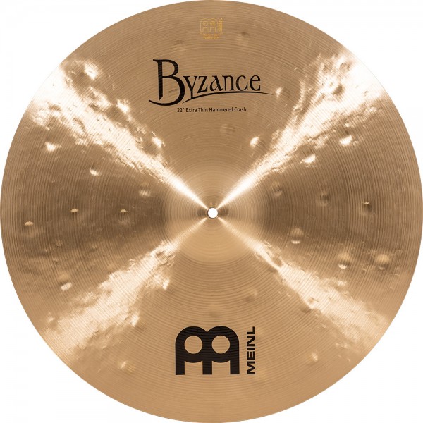 MEINL Cymbals Byzance Traditional Extra Thin Hammered Crash - 22" (B22ETHC)