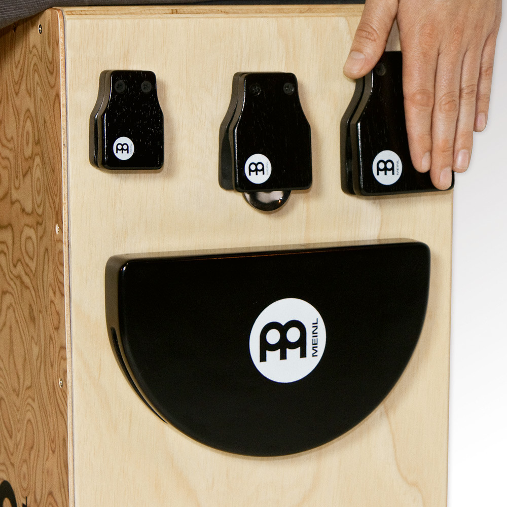 MEINL Percussion Cajon Jingle Castanet Black WJC1 M Cajon Add Ons Cajons Meinl Percussion MeinlShopCom