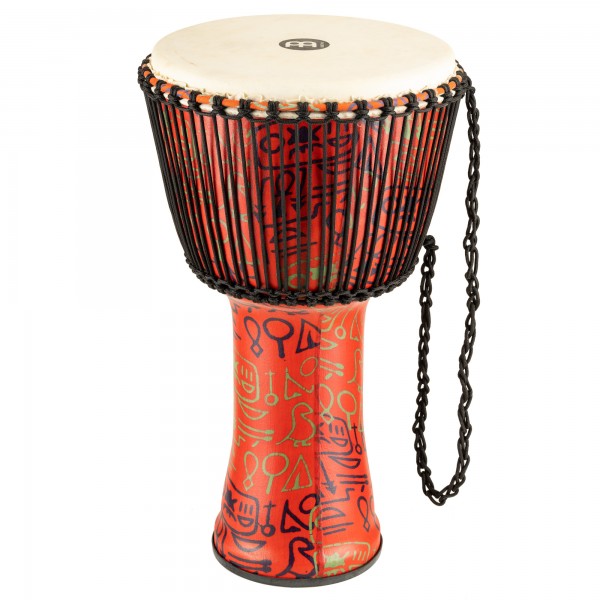 MEINL Percussion Travel Series African Djembe 14" - Pharaoh's Script (PADJ1-XL-G)