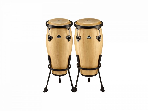 NINO Percussion Wood Conga Set - 8" & 9" (NINO89NT)