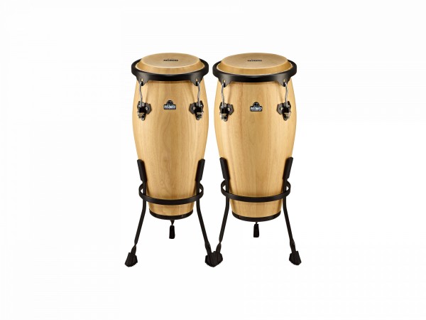 NINO Percussion Wood Conga Set - 8" & 9" (NINO89NT)