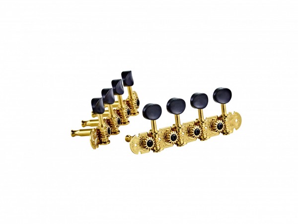 ORTEGA A-Style Mandolin DeLuxe Tuning Machines - Gold (OTMMADLX-GO)