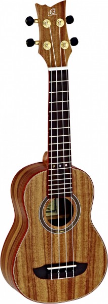 ORTEGA Timber Serie Sopran Ukulele 4 String - Satin Open Pore + Bag (RUACA-SO)