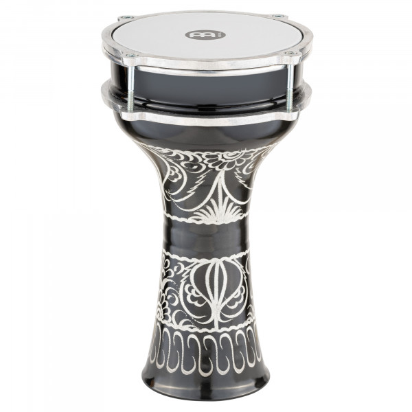 MEINL Percussion Aluminum Series Darbuka 6 1/2" - Hand Engraved (HE-122)