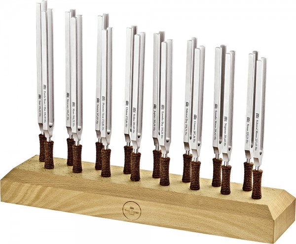 MEINL Sonic Energy Planetary Tuned Therapy Tuning Fork Set - 16 pcs. (TTF-SET-16)