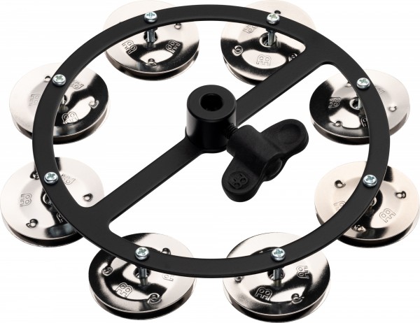 MEINL Percussion Headliner® Series HiHat Single-Row Tambourine - 5" (HTHH1BK)
