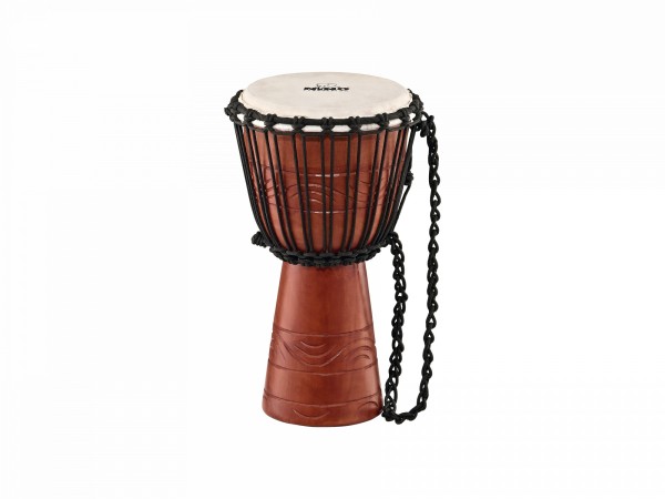 NINO Percussion Water Rythm Series Original African Style Rope Tuned Wood Djembe - 8" (NINO-ADJ2-S)