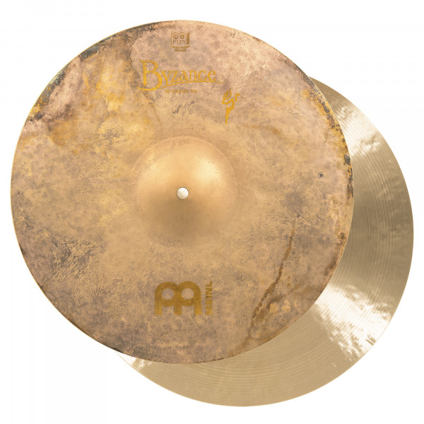 MEINL Cymbals Byzance Vintage Hihat - 16" Sandblasted Finish (B16SAH)