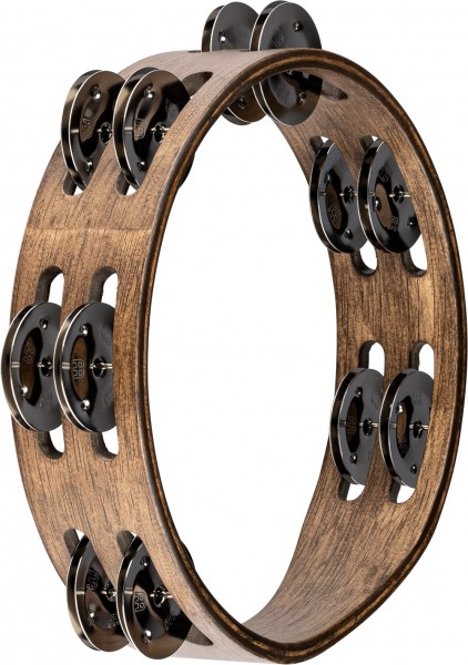 MEINL Percussion Compact Wood Series Tambourine - 8" (CTA2WB)