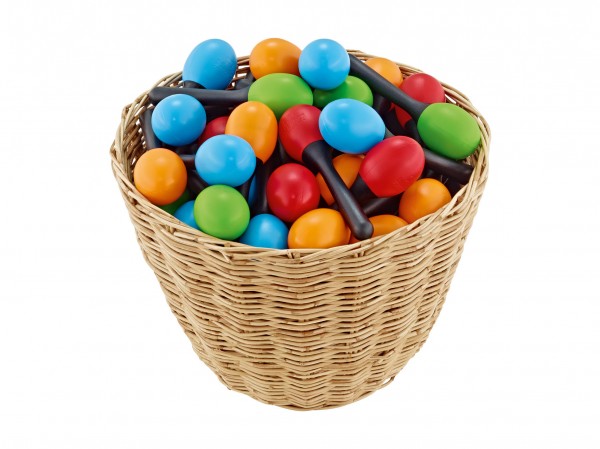 NINO Percussion Plastic Egg Maracas Assortment (VE48-NINO569)