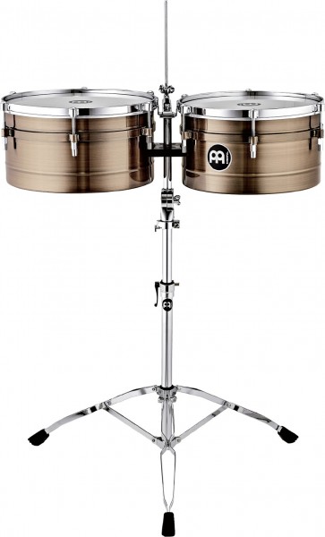 MEINL Percussion Artist Series Amadito Valdés Timbales 14" + 15" - Antique Bronze (AV1ABR)