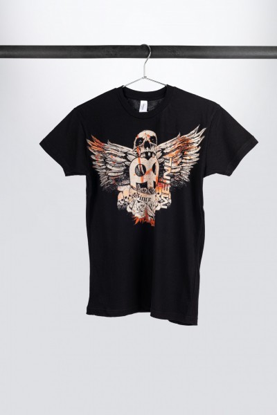 Meinl t-shirt black with imprinted jawbreaker logo on chest (M85)