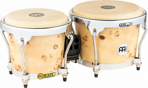 MEINL Percussion Radial Ply Bongo 6 3/4" Macho & 8" Hembra - Desert Burl (MB400DB-M)