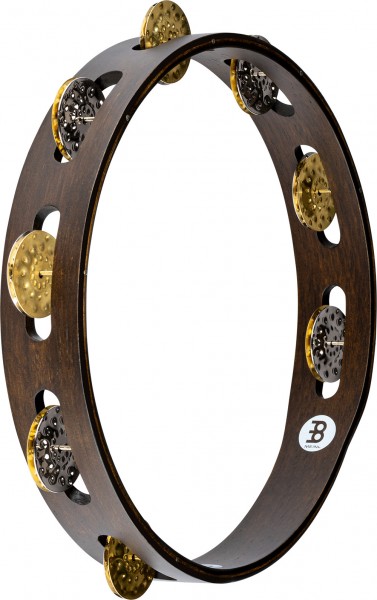 MEINL Percussion Vintage Wood Series Tambourine - 10" (TA1VM-WB)
