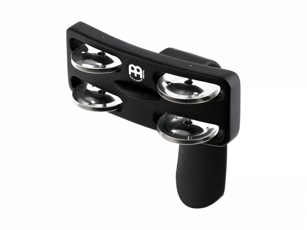 MEINL Percussion Foot Percussion Heel Tambourine - Black (HTA)