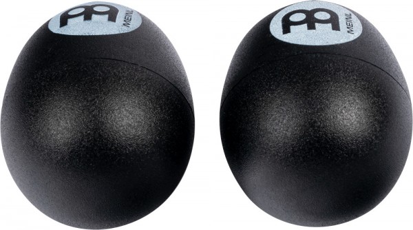 MEINL Percussion Egg Shaker Pair - Black (ES2-BK)