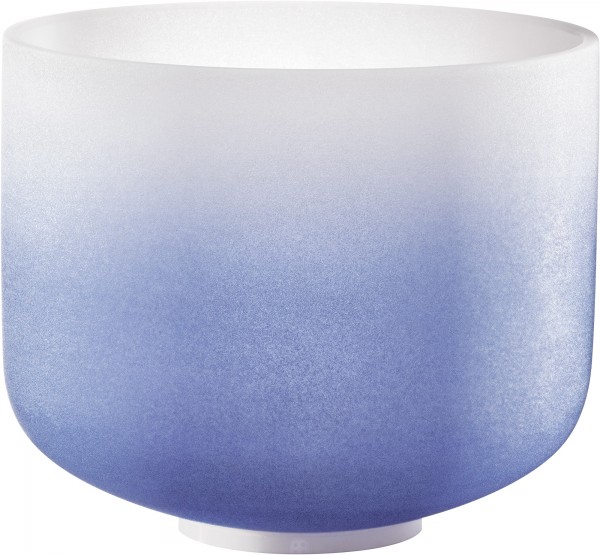 Meinl Sonic Energy 9" color-frosted Crystal Singing Bowl A4, Dark Blue, 440 Hz, Brow Chakra (CSBC9A)