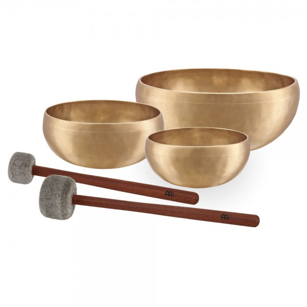 MEINL Sonic Energy Cosmos Series Basic Therapy Singing Bowl Set - 3 pcs. (SB-C-3800)